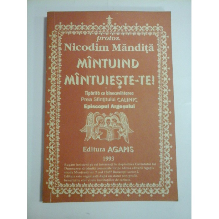 MINTUIND MINTUIESTE-TE - PROTOS. NICODIM MANDITA MINTUIND MINTUIESTE-TE - PROTOS. NICODIM MANDITA